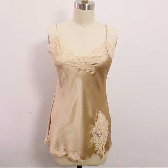 Victoria's Secret Other - Victoria's Secret Slip Nightie Mini Dress Lace